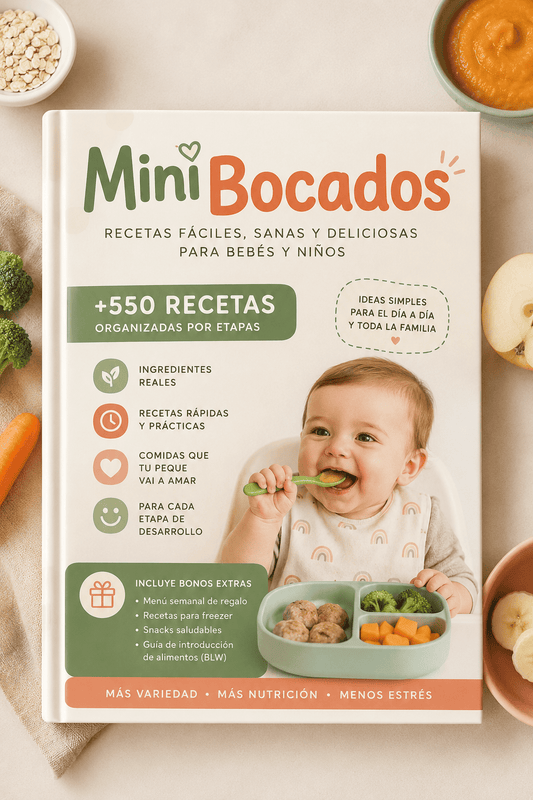 MINIBOCADOS La guía que transforma las comidas de tu peque en momentos felice
