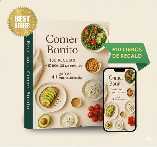 150 recetas de comidas saludables+ 10 BONOS de regalo!!!